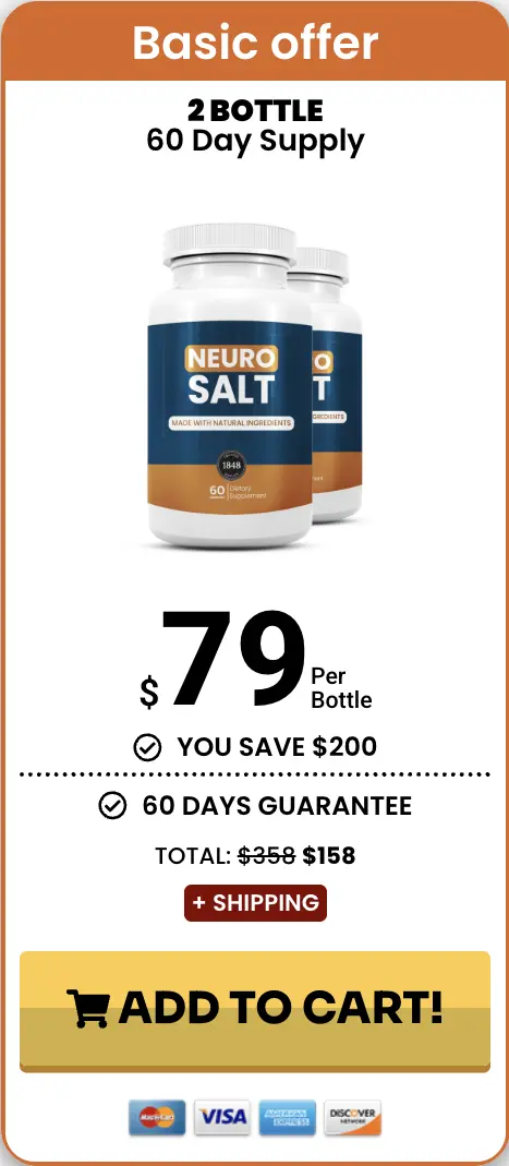 NeuroSalt one bottle