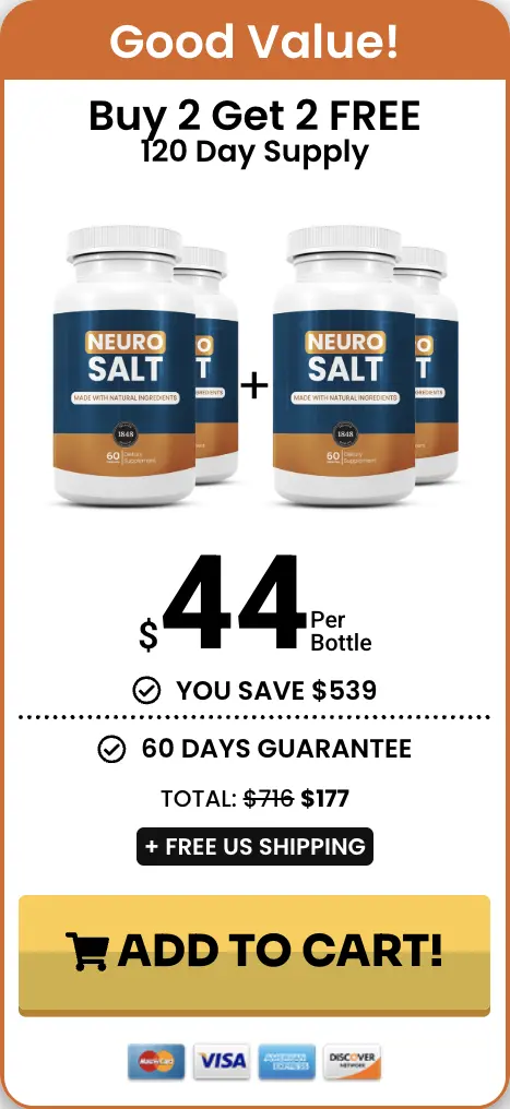 NeuroSalt three bottles order